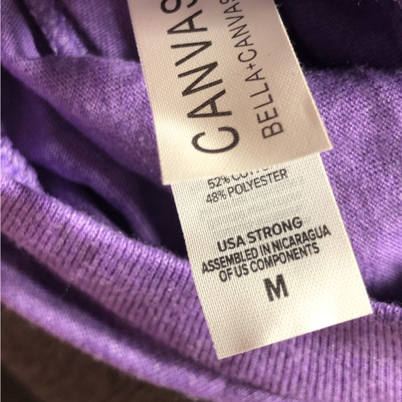 NWOT History Should Make You Feel Weird Purple Tee - Size M - Picture 4 of 4